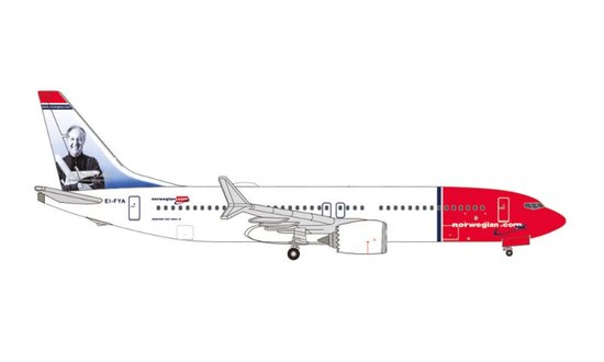 BOEING 737 MAX 8 NORWEGIAN AIR SHUTTLE , "SIR FREDDIE LAKER"